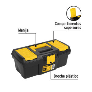 Alternative view of Caja para herramienta de 13" con compartimentos, PRETUL