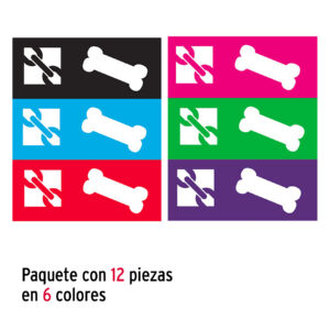 Alternative view of Correa con pechera para perro, 1 cm ancho, FIERO