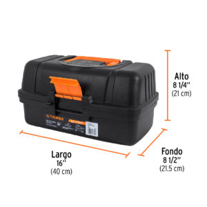 Alternative view of CAJA PARA PESCA DE 16", 33 COMPARTIMENTOS USO MÉDICO Y MULTIUSOS