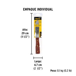 Alternative view of Cuchillo cebollero 7" mango de madera, PRETUL (copia)