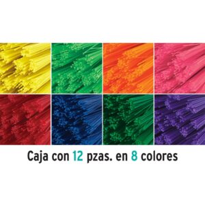 Alternative view of Escoba Mediano, tipo cepillo, cerdas de PVC, Mango de madera