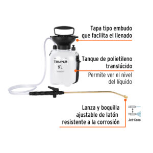 Alternative view of Fumigador jardinero 3 L (0.8 gal), TRUPER