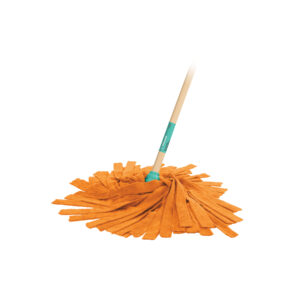 Trapeador de microfibra tipo toalla, bastón 120 cm, KLINTEK