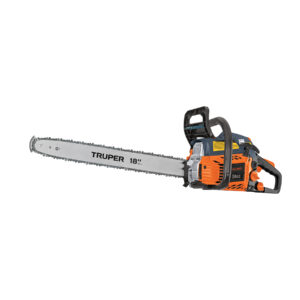 Motosierra 38 cc a gasolina con barra de 18", TRUPER