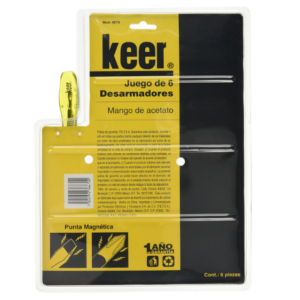 Alternative view of Juego de Destornilladores, 6 Pzas -Mango de PVC