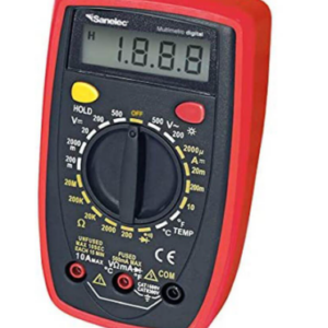 Multímetro Digital Contra Impactos  1586 - Sanelec